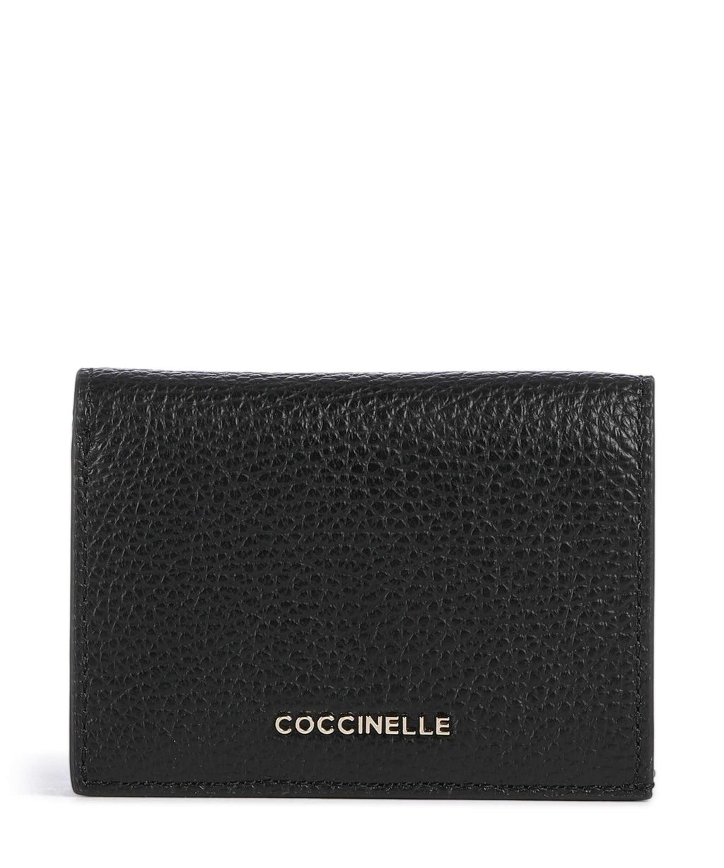Coccinelle Metallic Soft Wallet noir