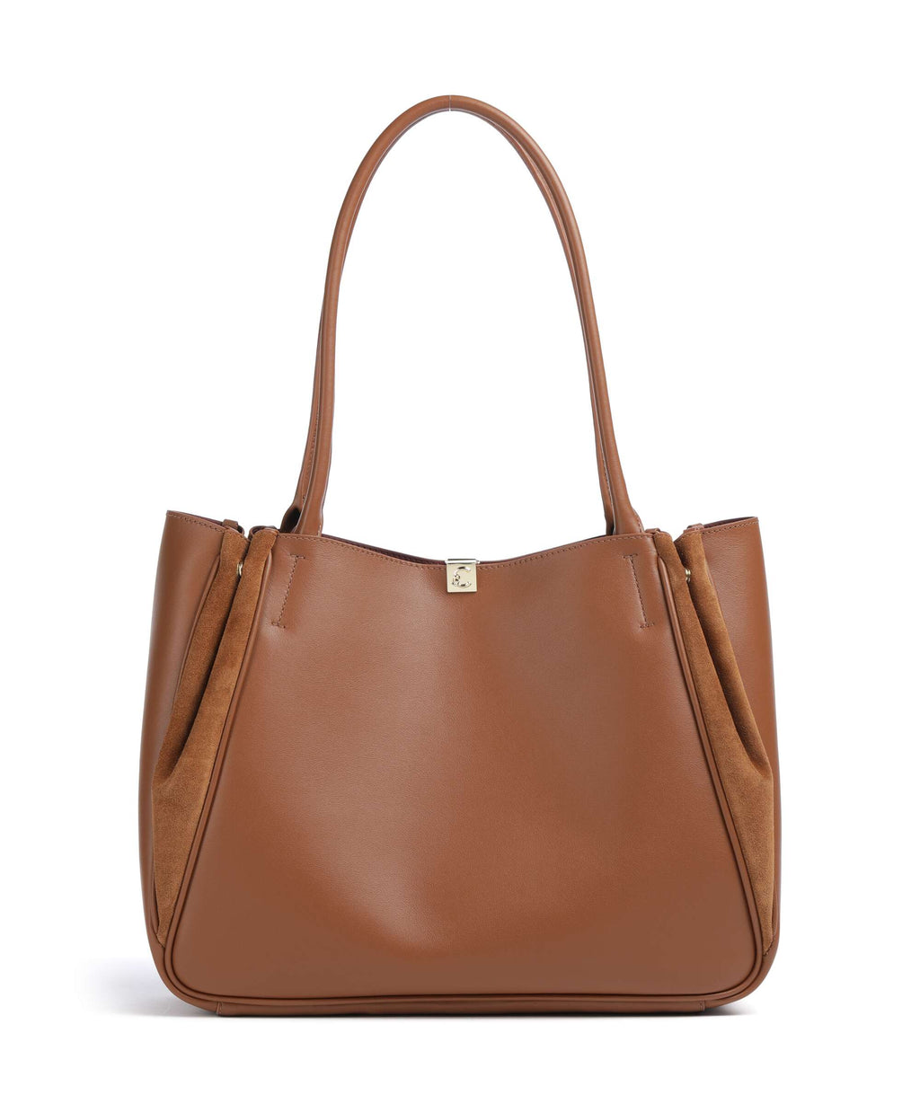 Coccinelle Pansy Tote bag cognac
