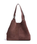 Coccinelle C-Easy Suede Hobo bag berry