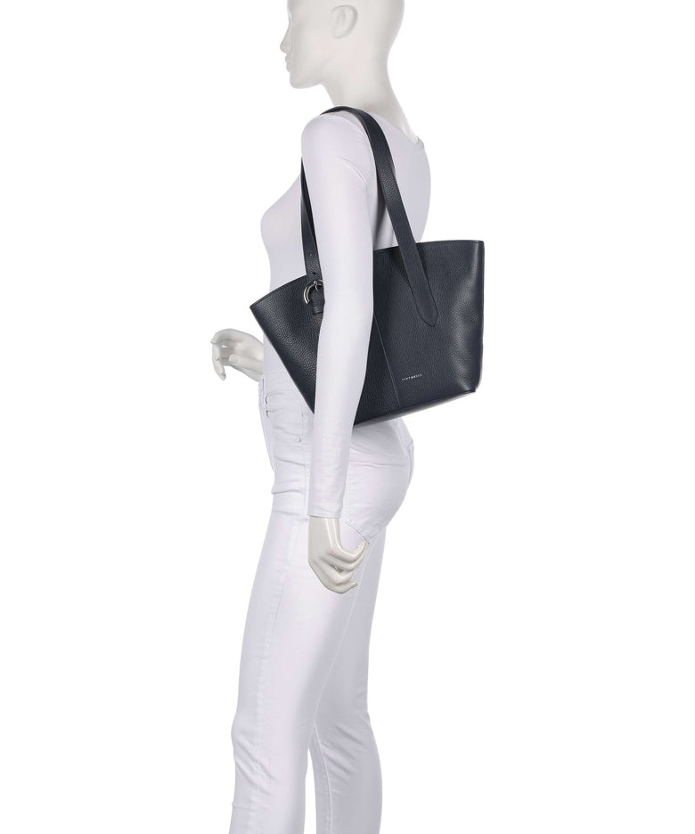 Coccinelle Fern Tote bag midnight blue