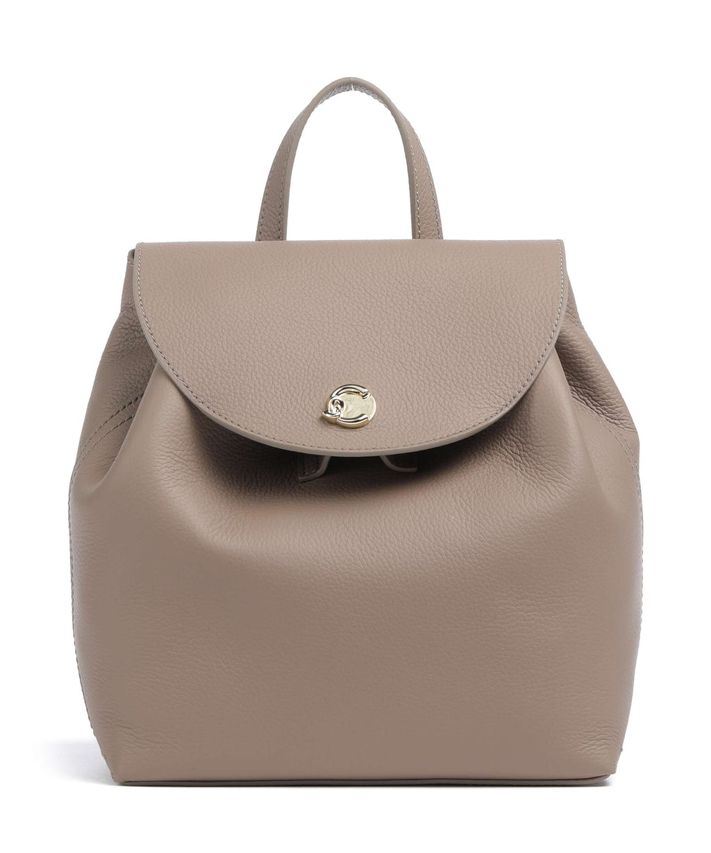 Coccinelle Nikla Backpack warm taupe/rosette