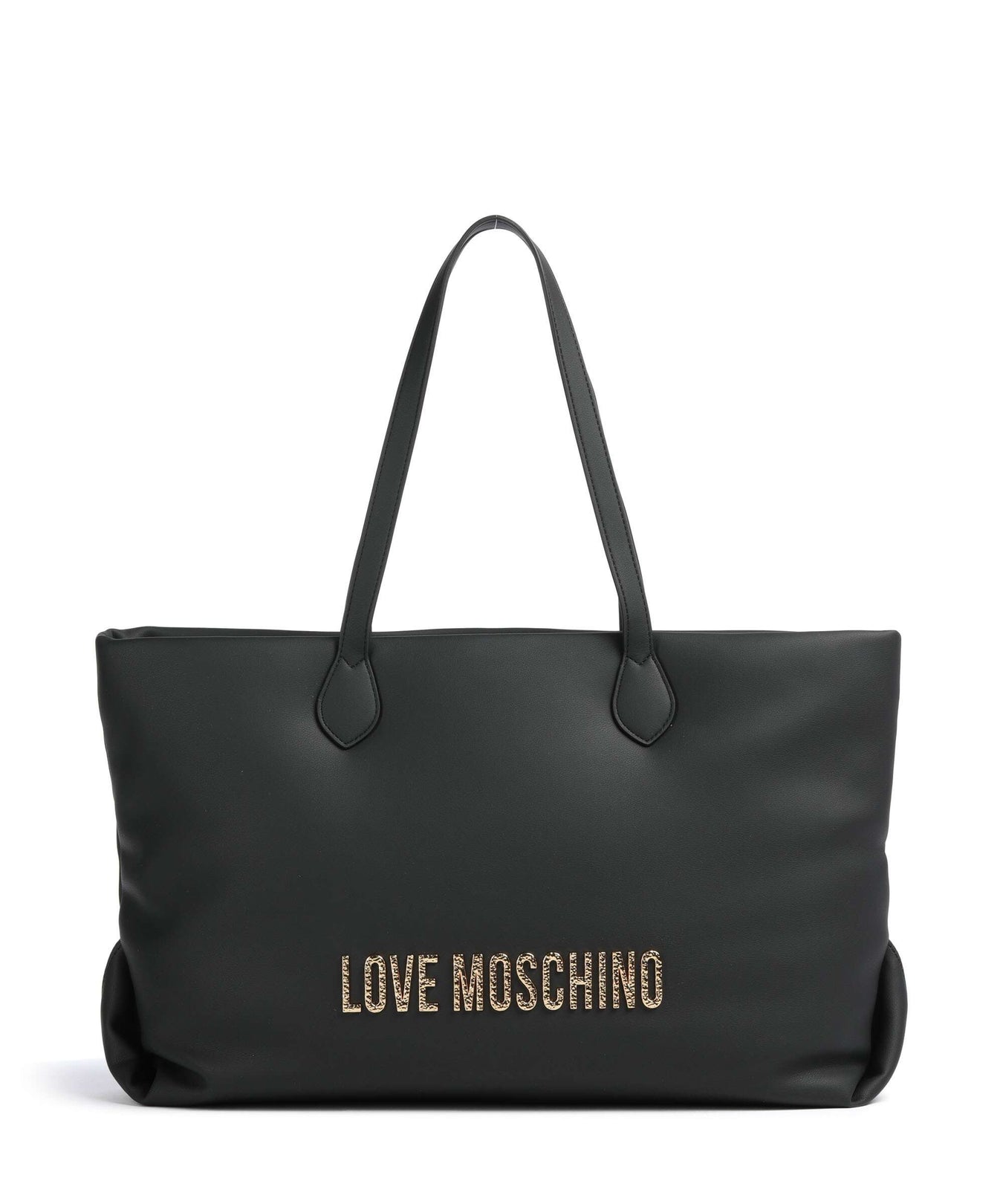 Love Moschino Bold Love Hammered Tote bag black
