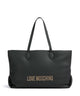 Love Moschino Bold Love Hammered bolsa shopper black