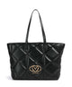 Love Moschino Embossed Q bolsa shopper black