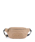 Love Moschino Quilted Belt bag beige