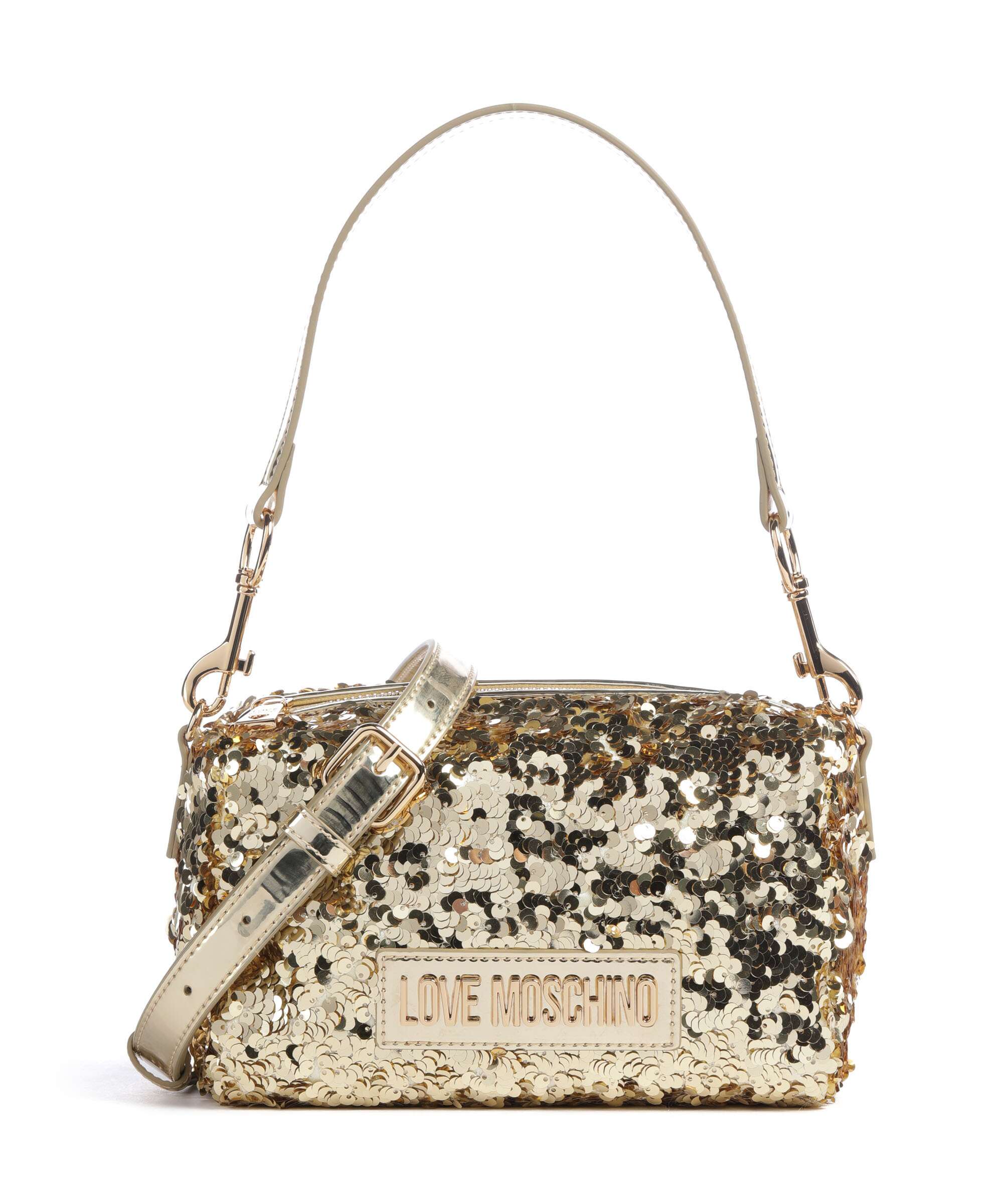Love Moschino Bling Bling Shoulder bag gold