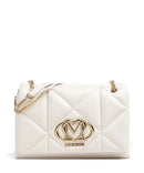 Love Moschino Embossed Q Bolsa tiracolo ivory