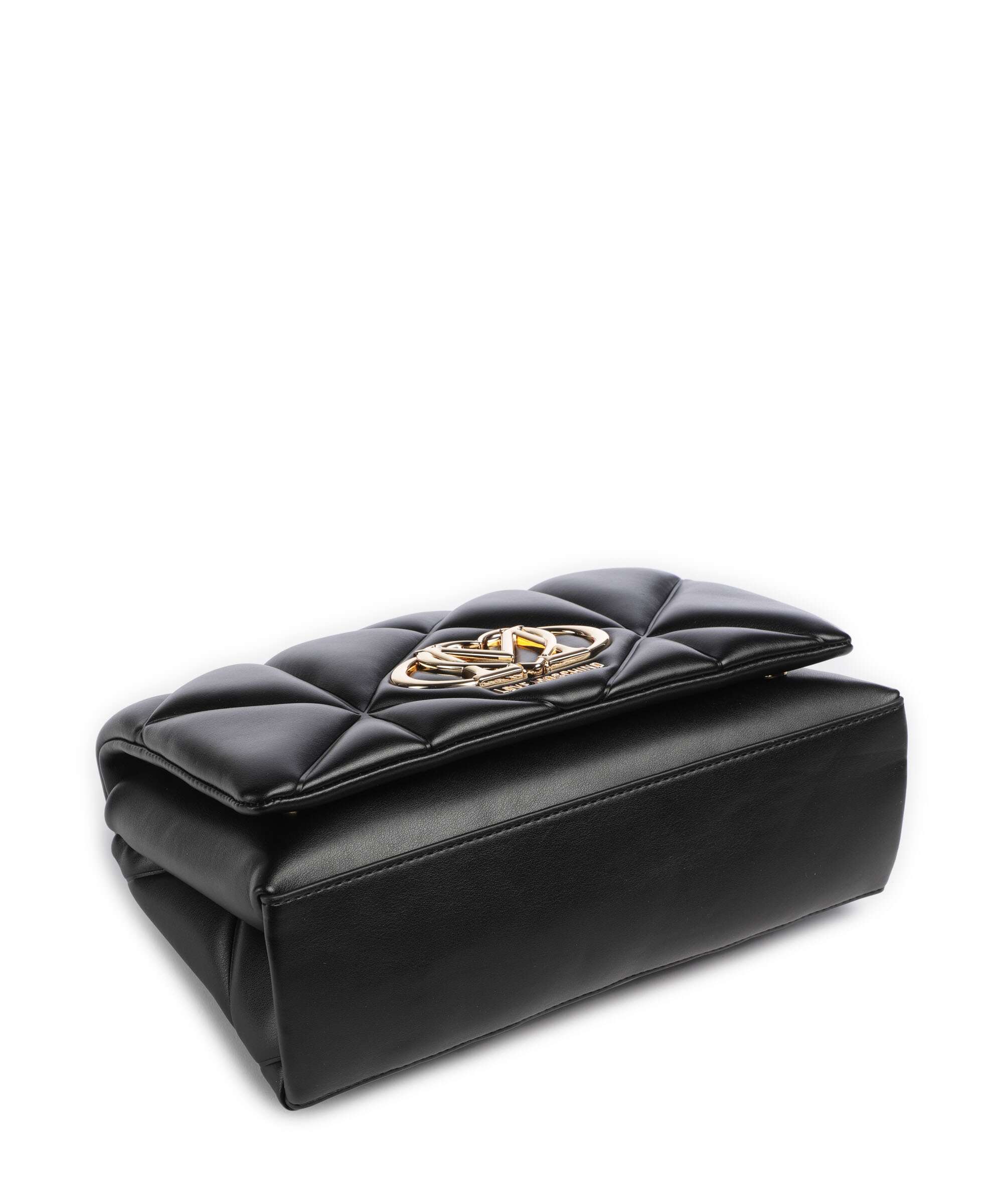 Love Moschino Embossed Q Shoulder bag black