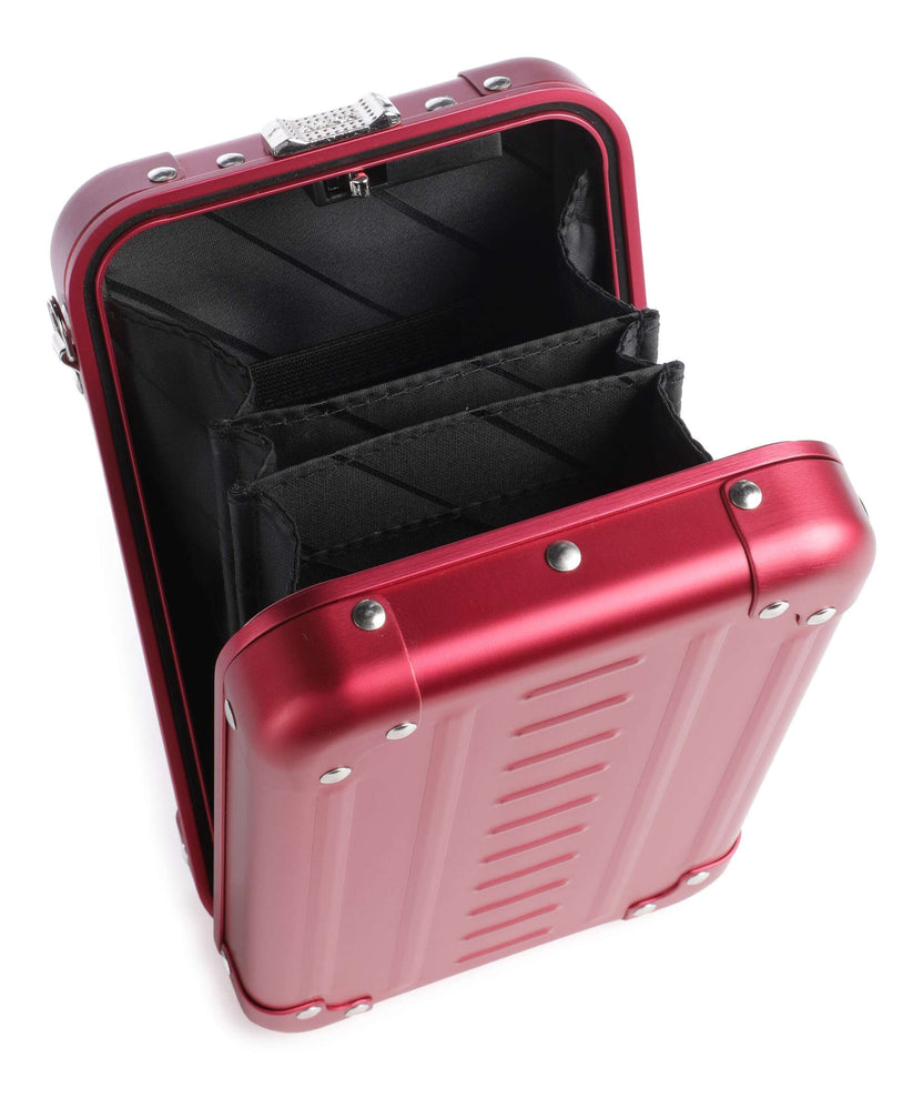 Aleon Classic Vertical Vanity Crossbody bag ruby