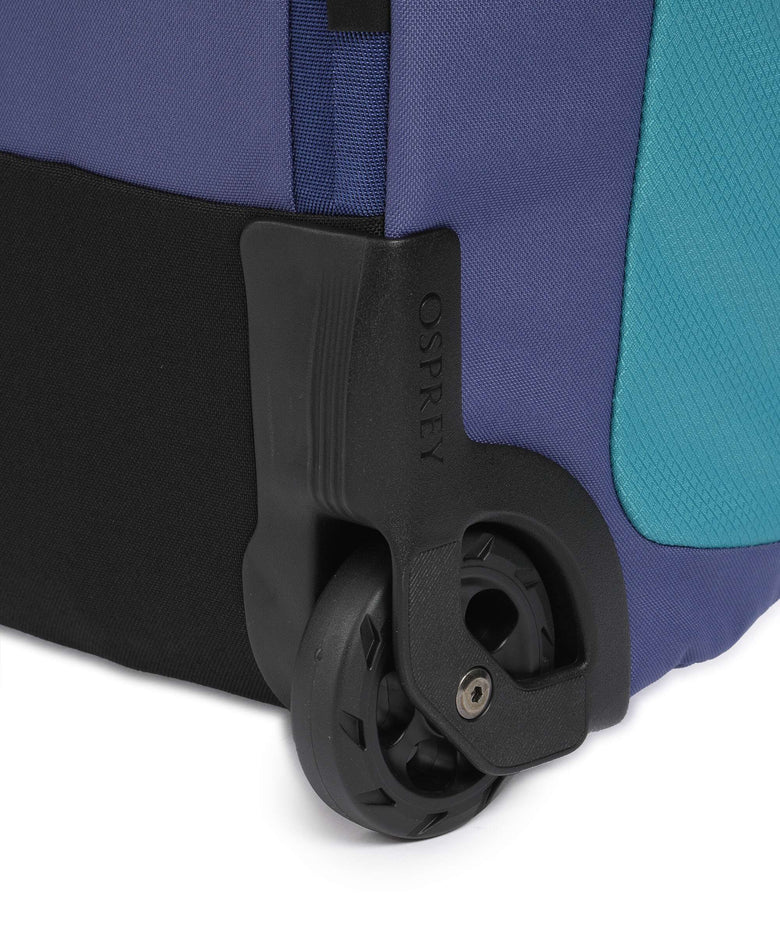 Osprey Daylight Travel bag with wheels blue spikemoss/alkaline