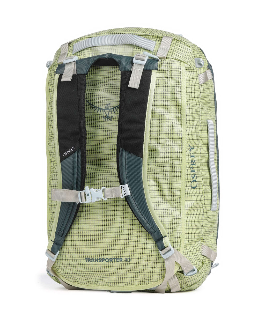 Osprey Transporter 40 Travel backpack glow dew/torrent blue