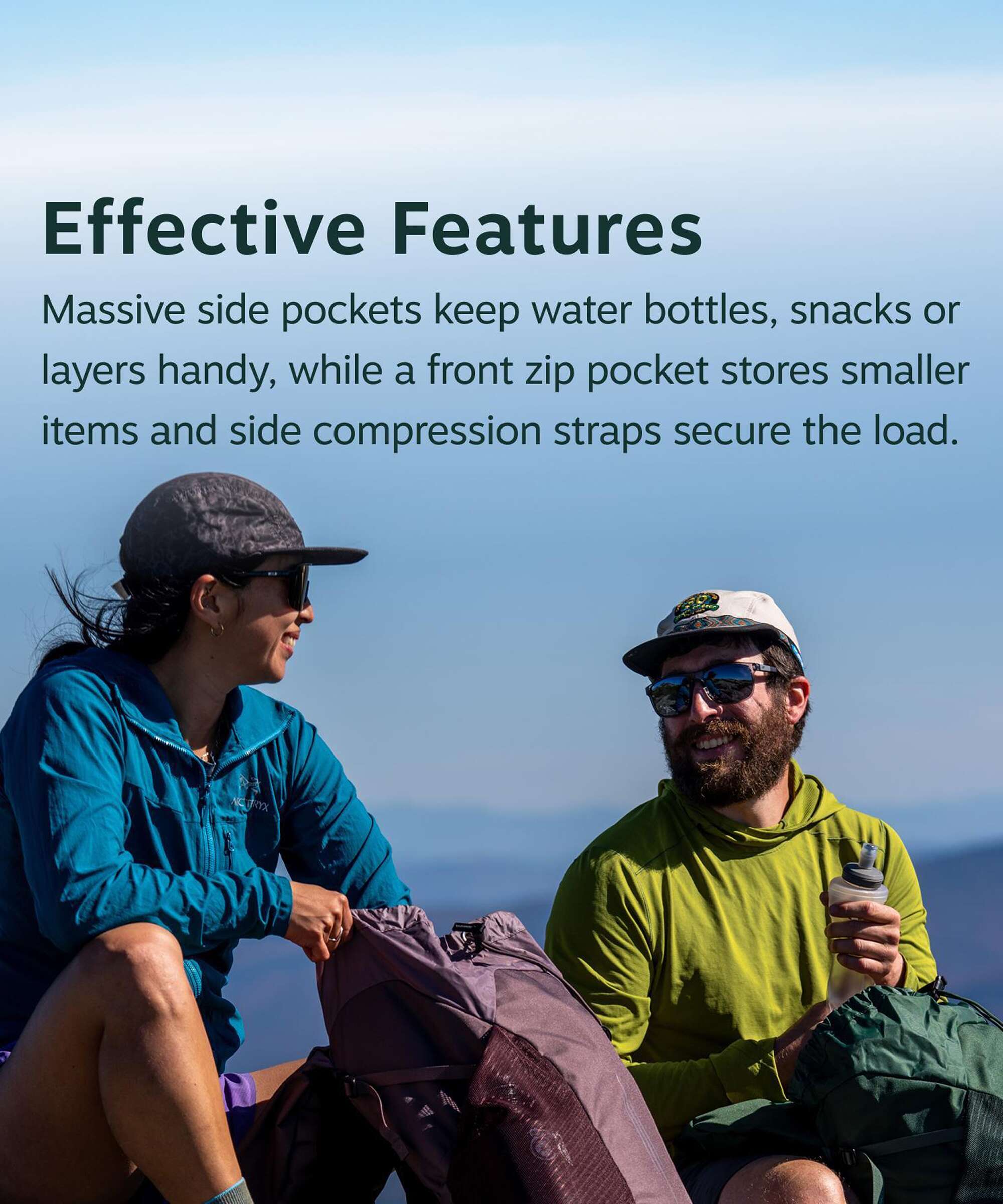 Osprey Hikelite 22 Hiking backpack silver lining