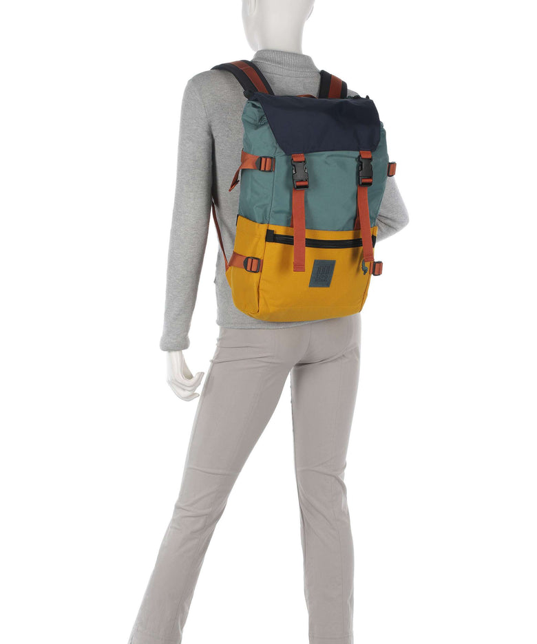 Topo Designs Rover Classic Backpack sea pine/mustard