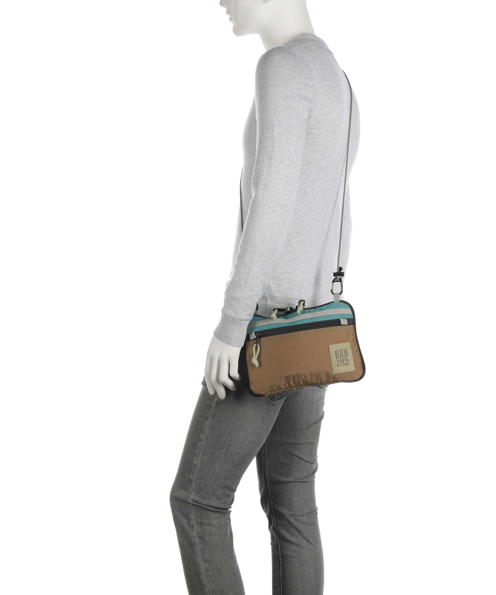 Topo Designs All Adventure Crossbody bag dark khaki