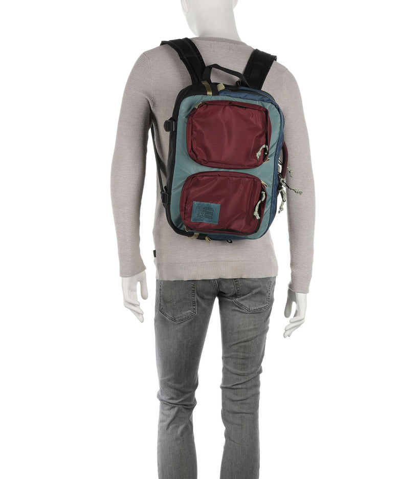 Topo Designs Global Briefcase dark denim/burgundy