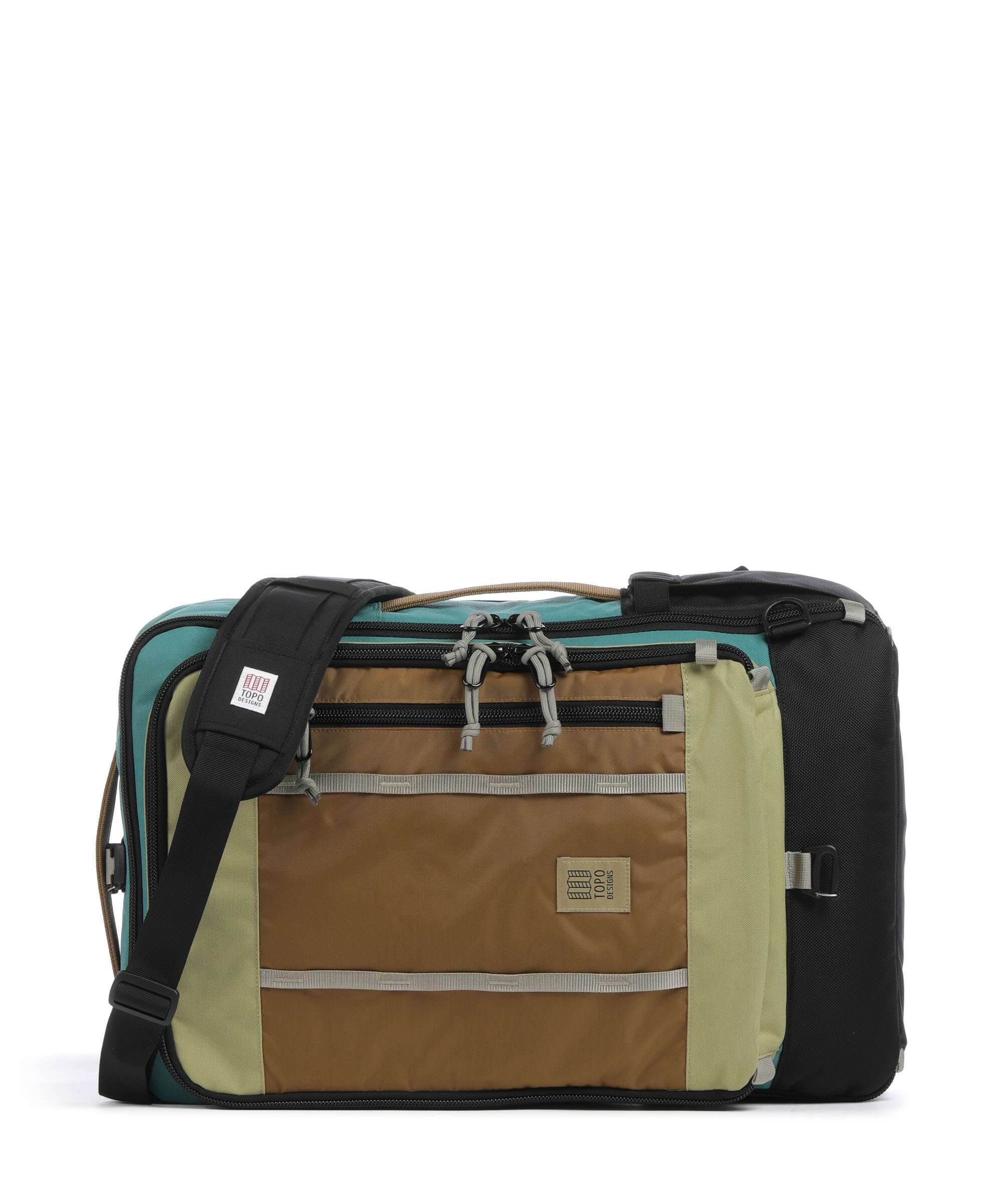 Topo Designs Global 40 Travel backpack caribbean/dark khaki