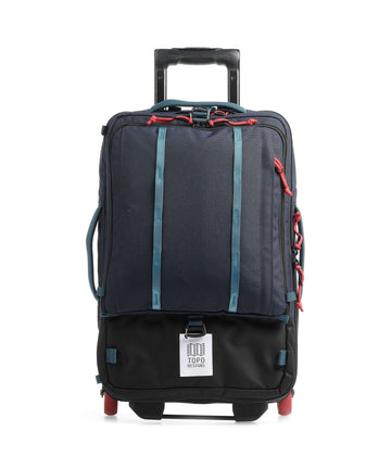 Topo Designs Global 44L Mala de viagem com rodas navy