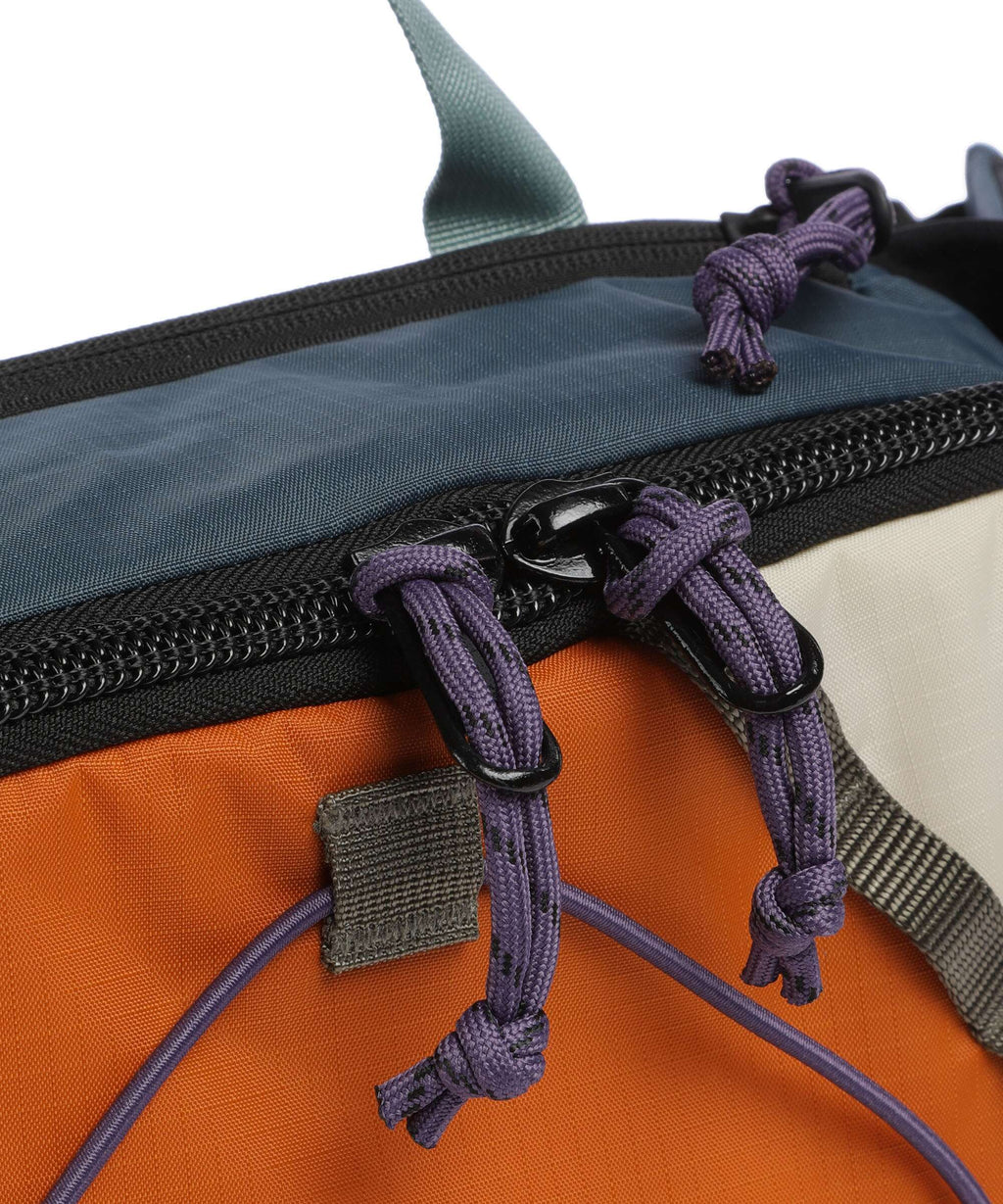Topo Designs Mountain Hydro Belt bag pond blue/spice
