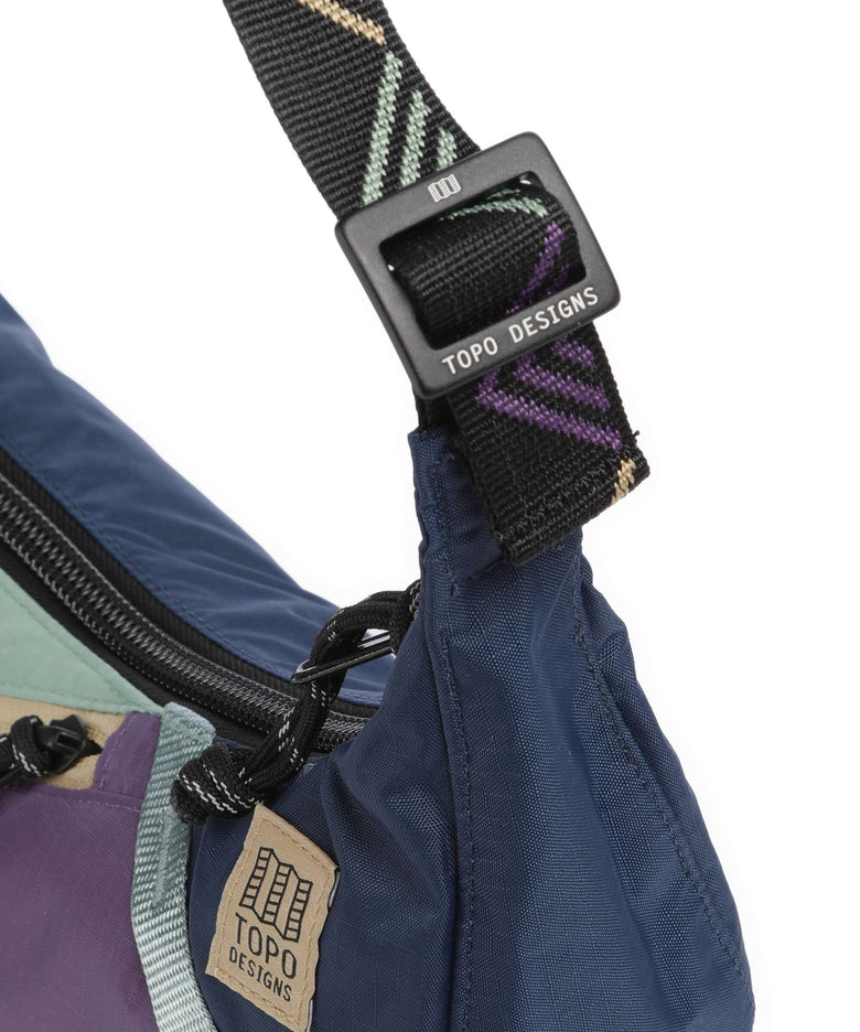 Topo Designs Mountain Crossbody bag midnight/loganberry