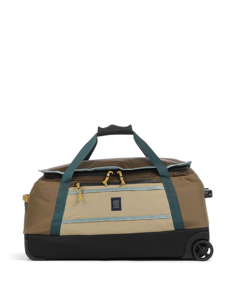 Topo Designs Mountain 90L Travel bag with wheels desert palm/sahara