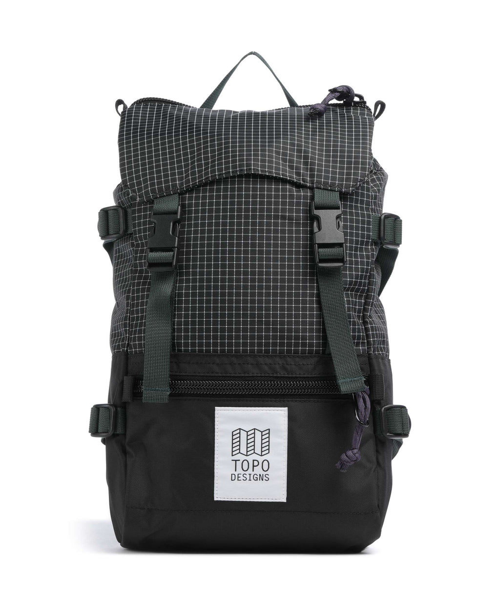 Topo Designs Rover Mini Backpack black/grid
