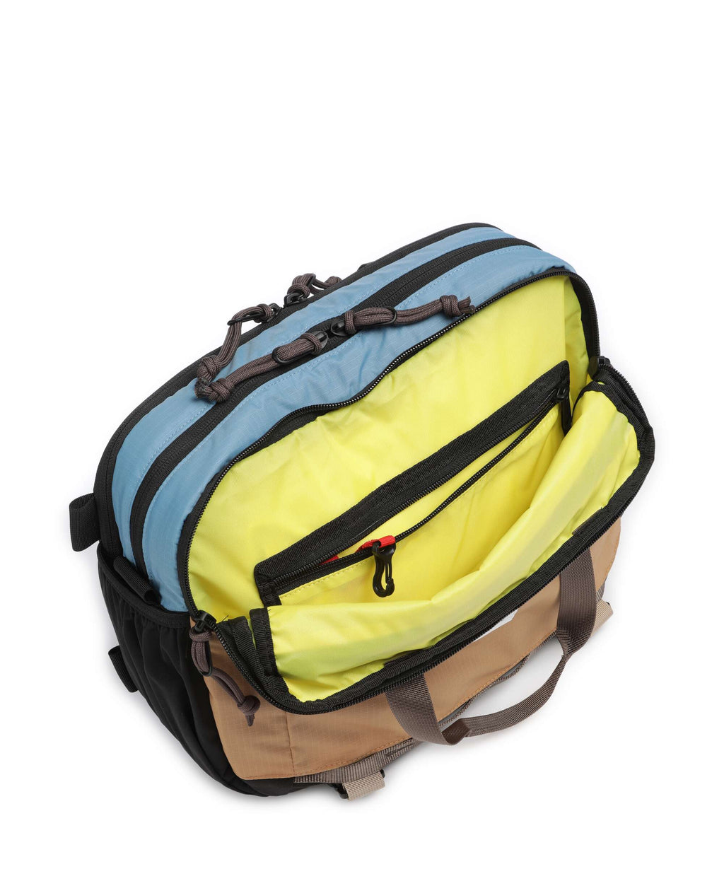Topo Designs Mountain Crossbody bag river blue/brown oak