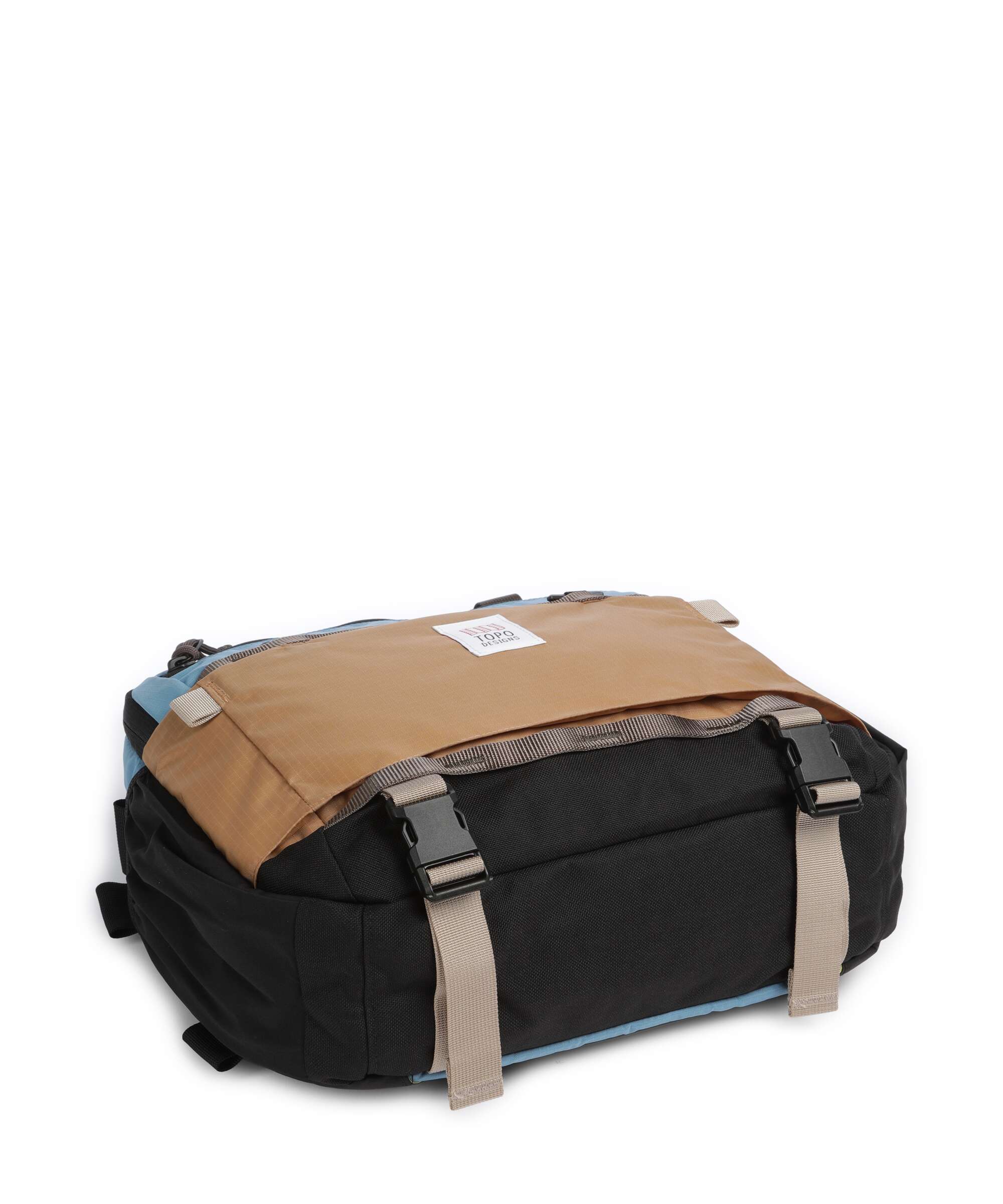Topo Designs Mountain Crossbody bag river blue/brown oak