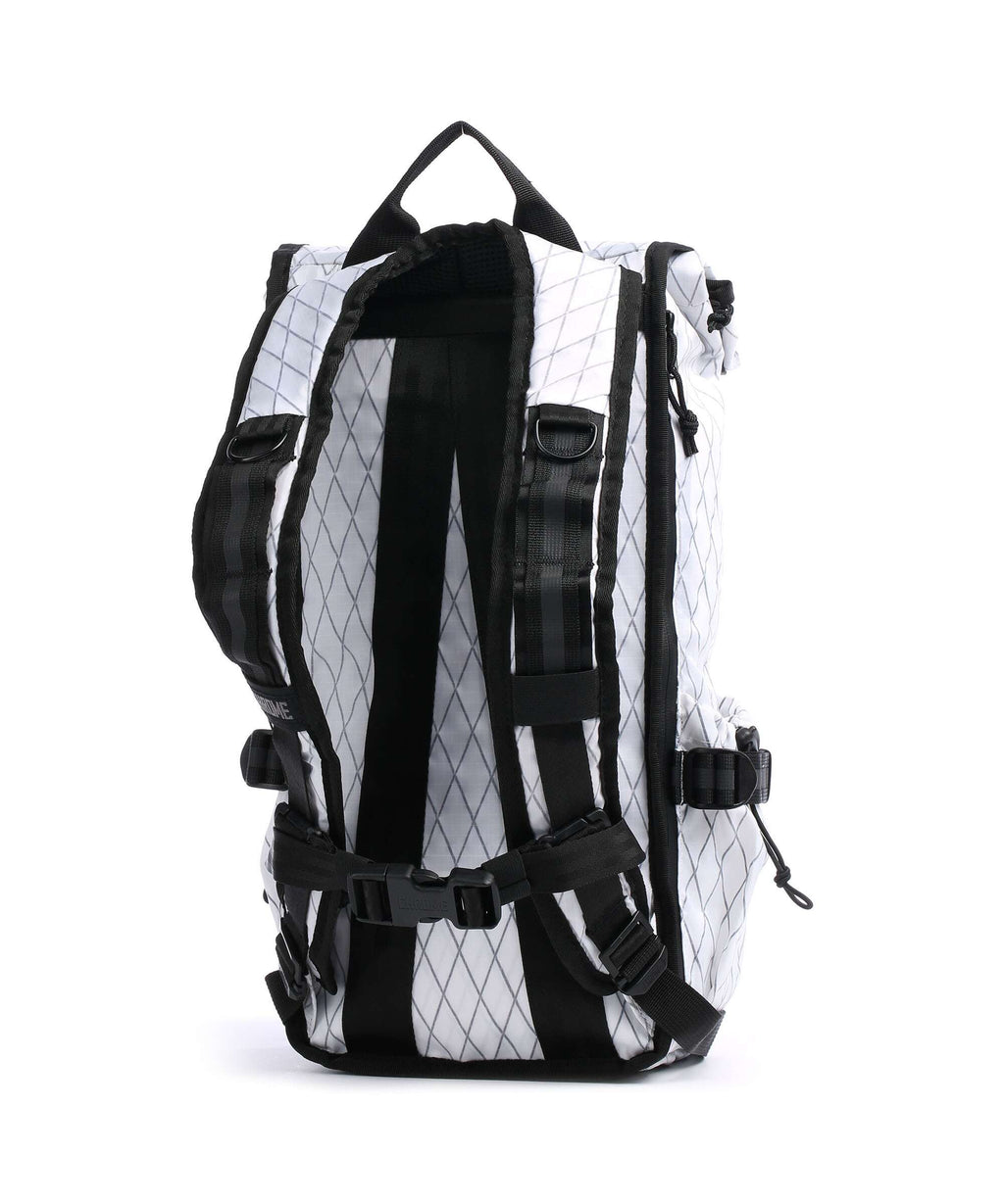 Chrome Tensile Trail Hydro Rolltop backpack white