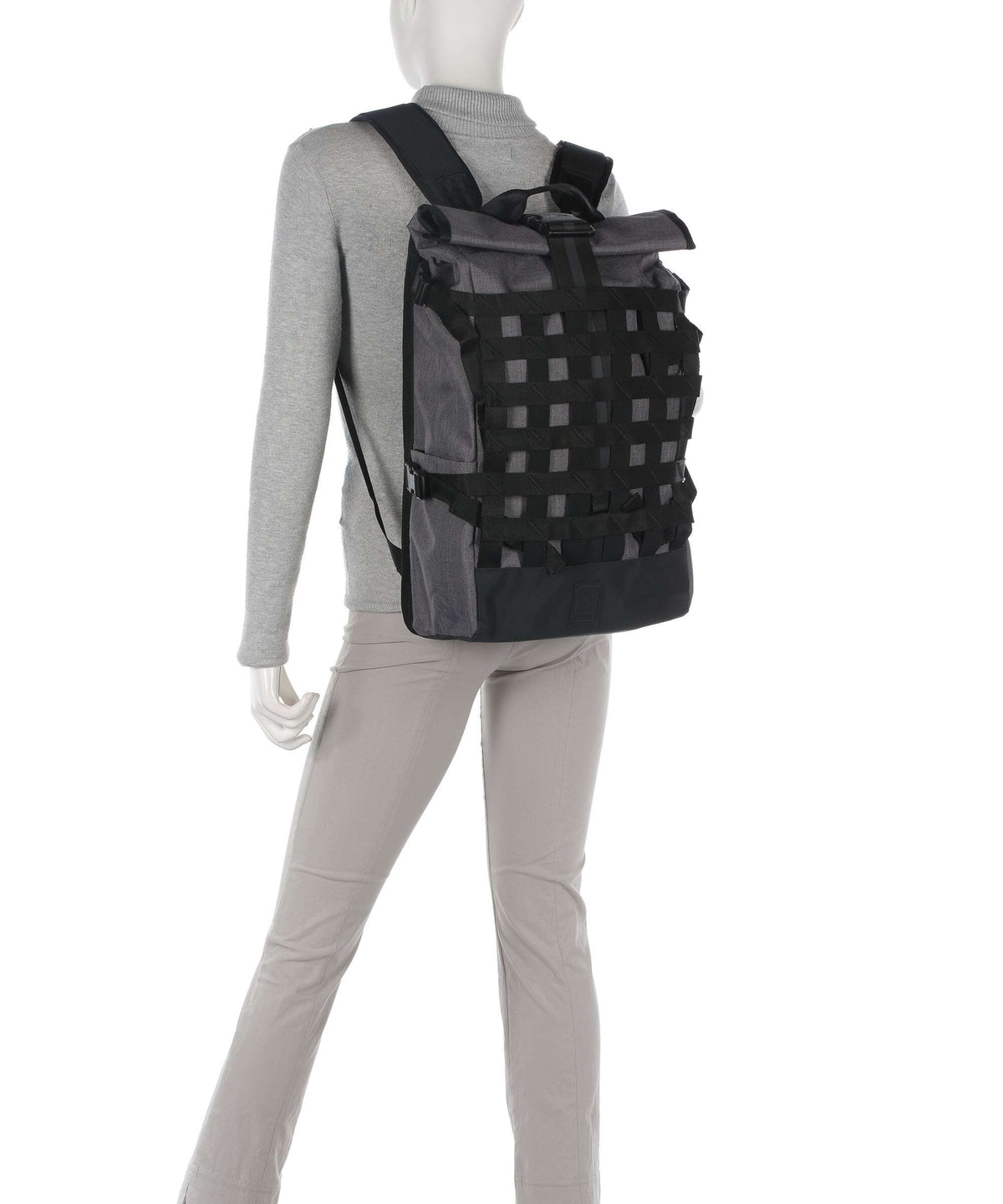 Chrome Barrage 22L Rolltop backpack black