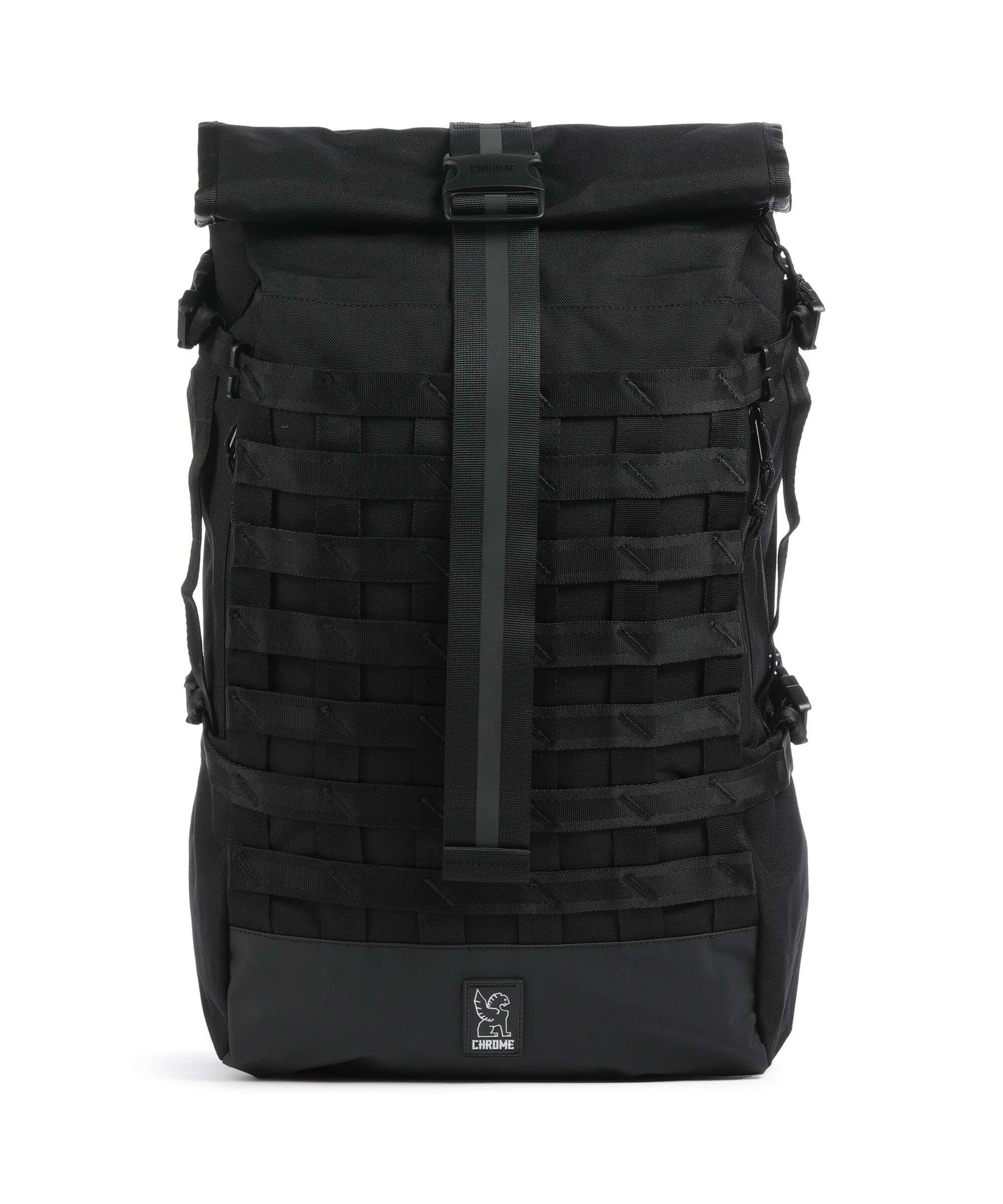 Chrome Barrage 34 Rolltop backpack black
