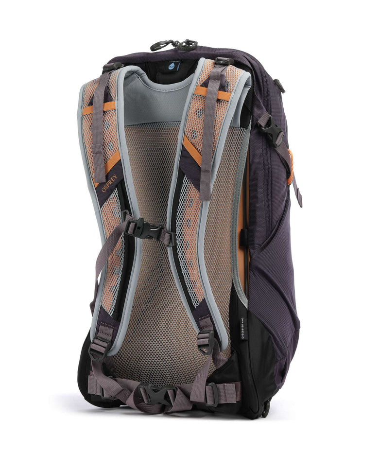Osprey Hikelite 18 Hiking backpack purple ink/purple dusk/cheddar orange
