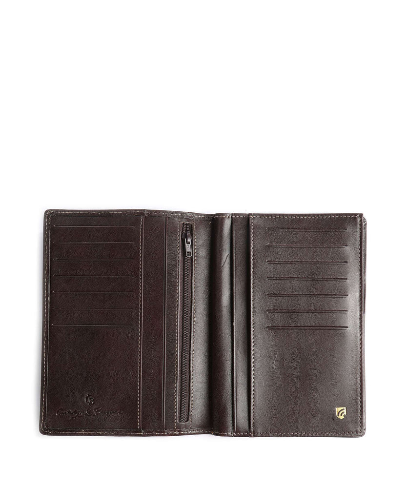 Castelijn & Beerens Gaucho RFID Credit card holder mocca
