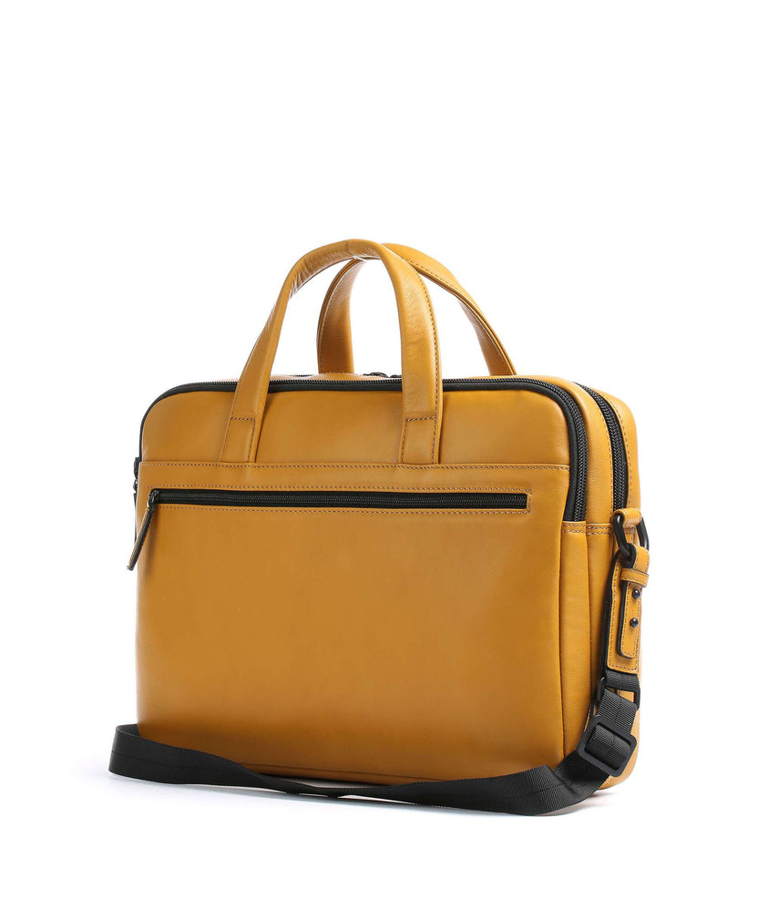 Castelijn & Beerens Nappa X Charlie RFID Briefcase yellow
