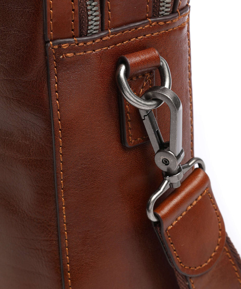 Castelijn & Beerens Gaucho Paul Briefcase cognac