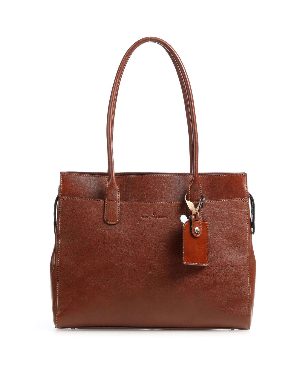 Castelijn & Beerens Gaucho Ellen Tote bag cognac