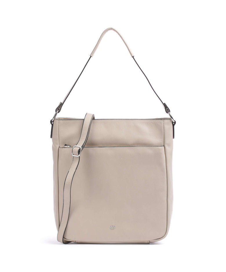 Castelijn & Beerens Babette Nappa Hobo bag beige