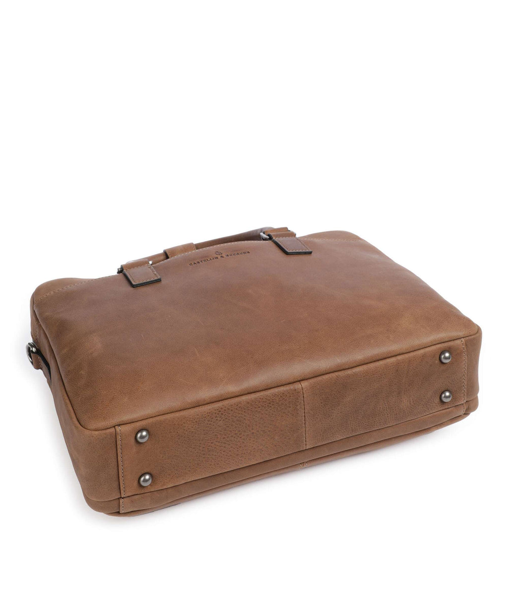 Castelijn & Beerens Carisma RFID Briefcase cognac