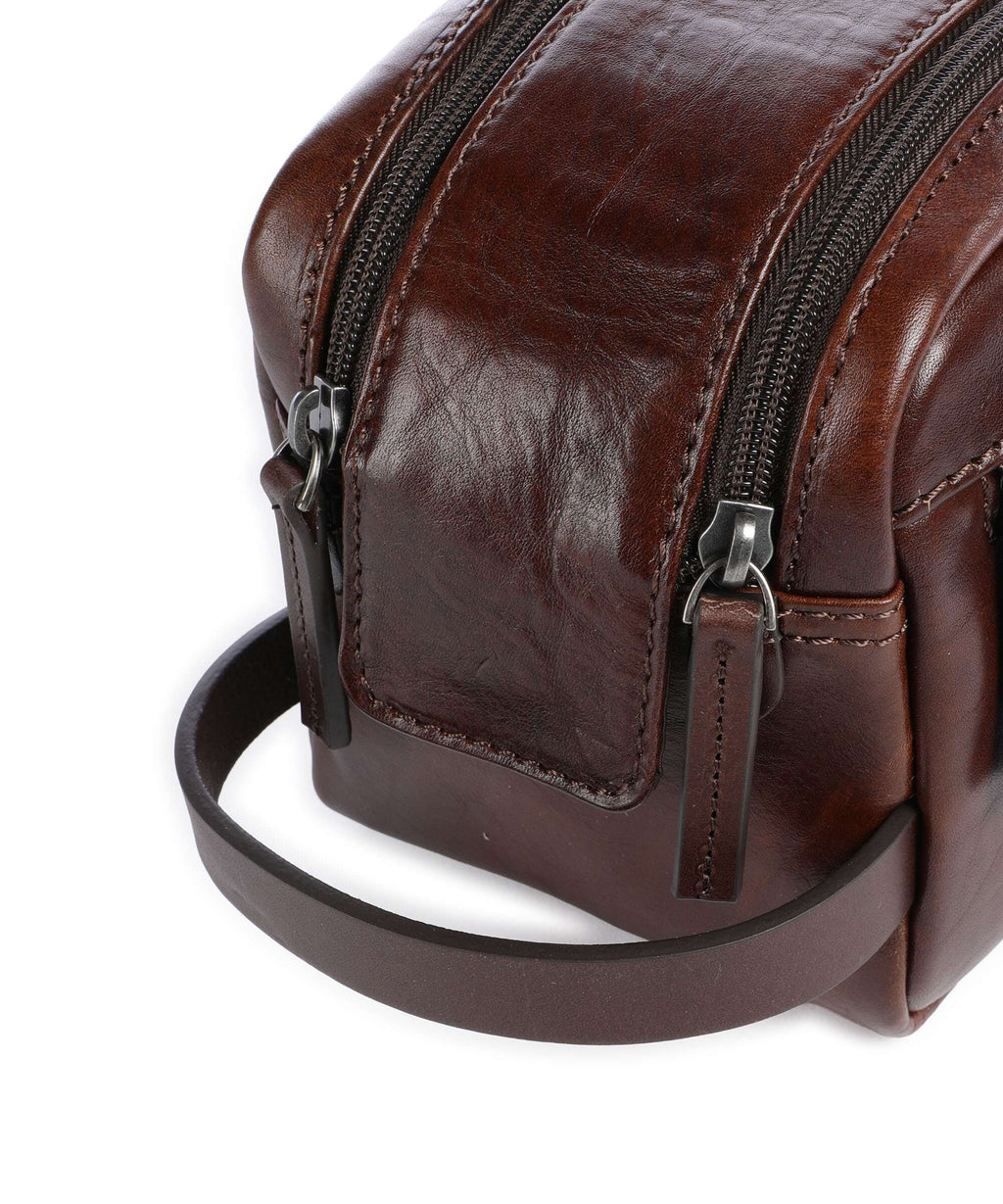 Castelijn & Beerens Rien Toiletry bag cognac