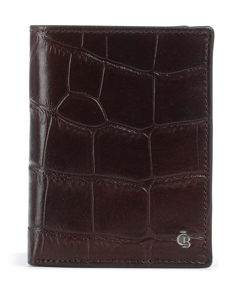 Castelijn & Beerens Croco Wallet mocca