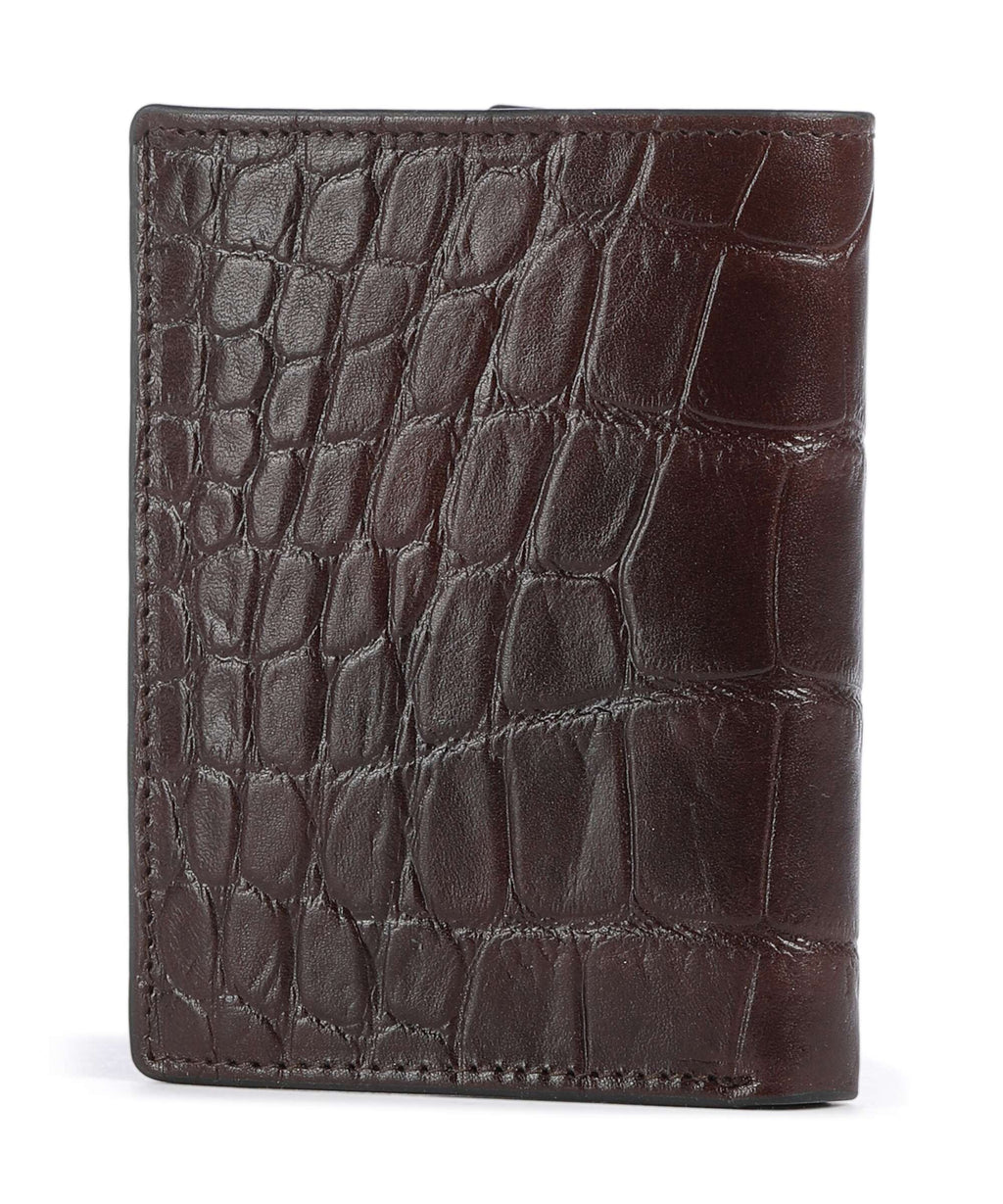 Castelijn & Beerens Croco Wallet mocca