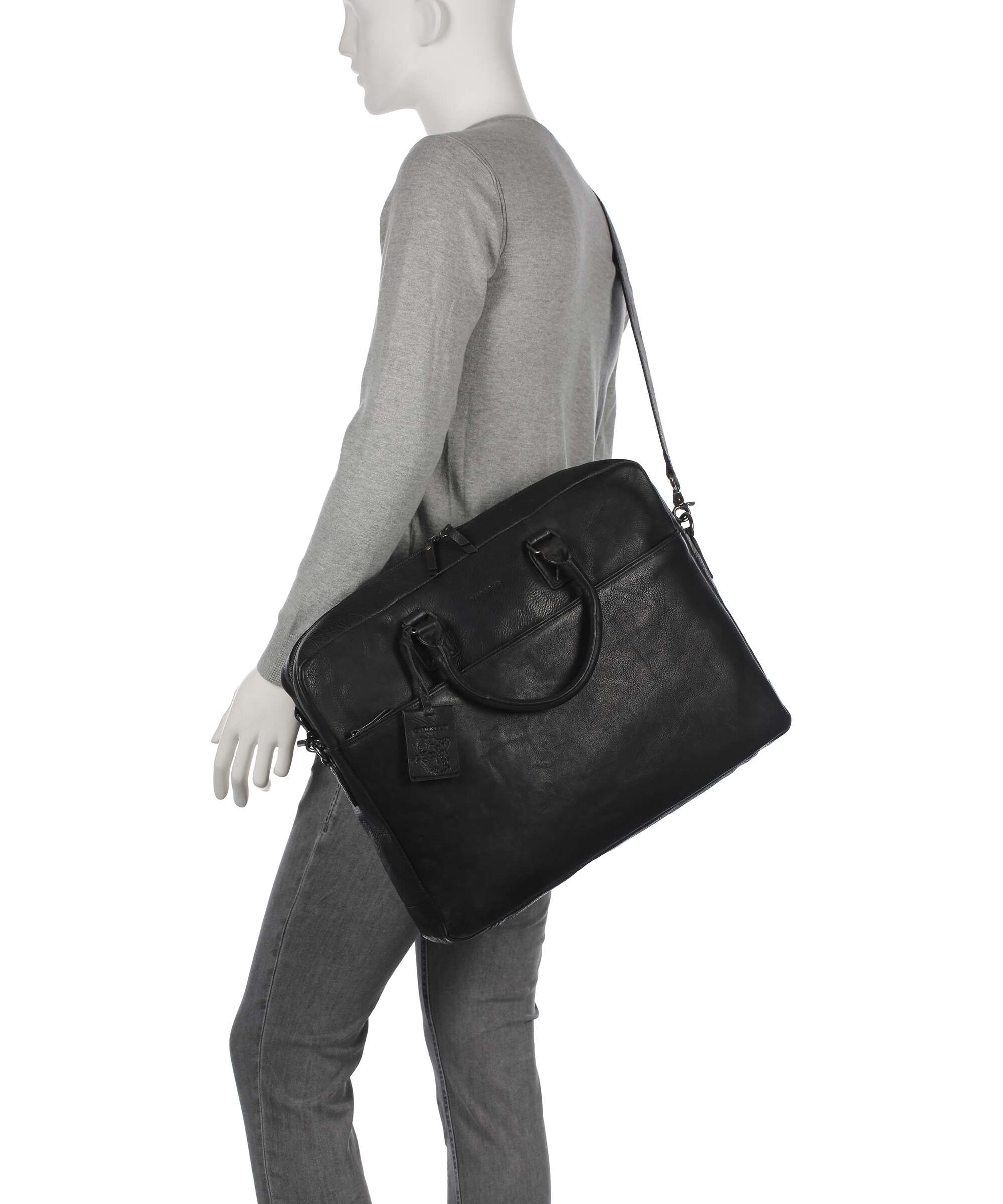 Burkely Antique Avery Briefcase black