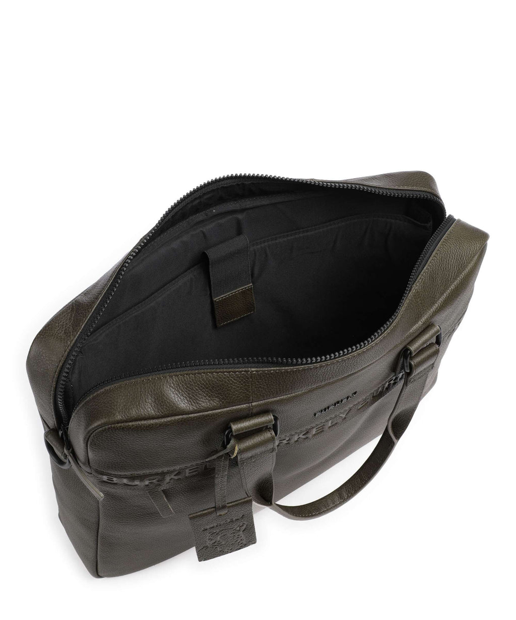 Burkely Minimal Mason Briefcase great green
