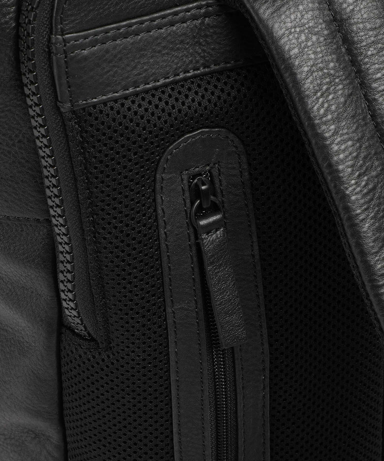 Burkely Minimal Mason Laptop backpack busy black