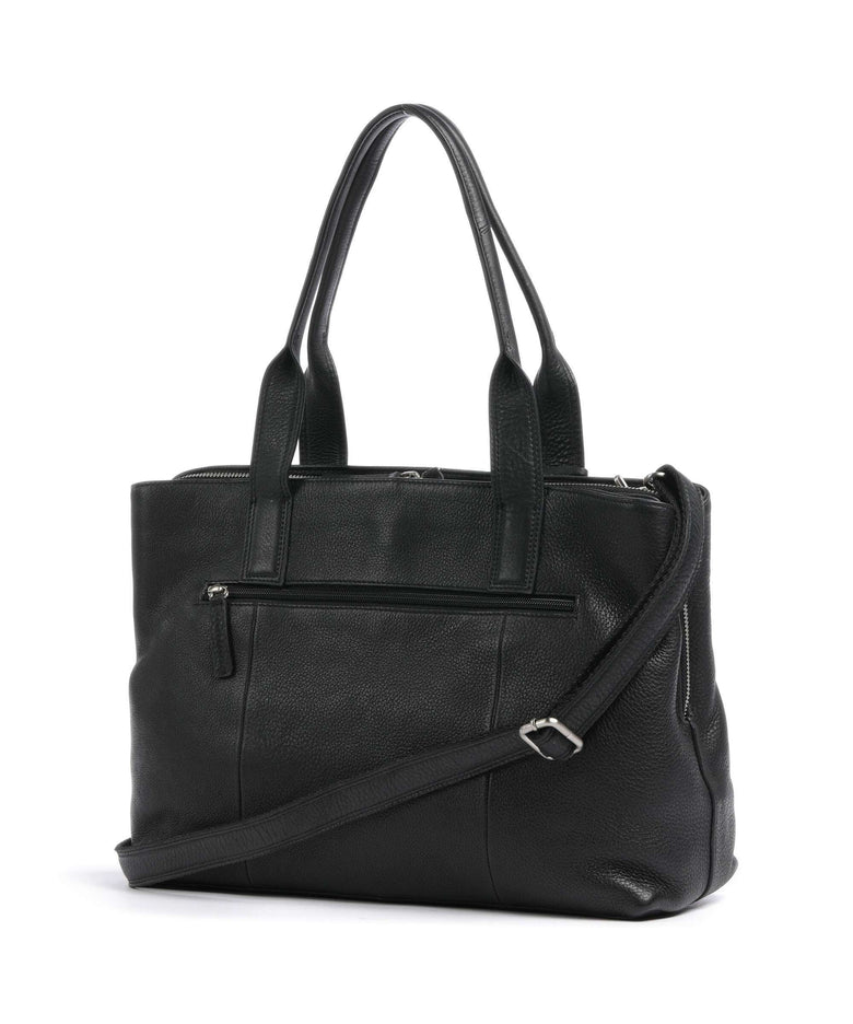 Burkely Soft Skylar Briefcase beach black