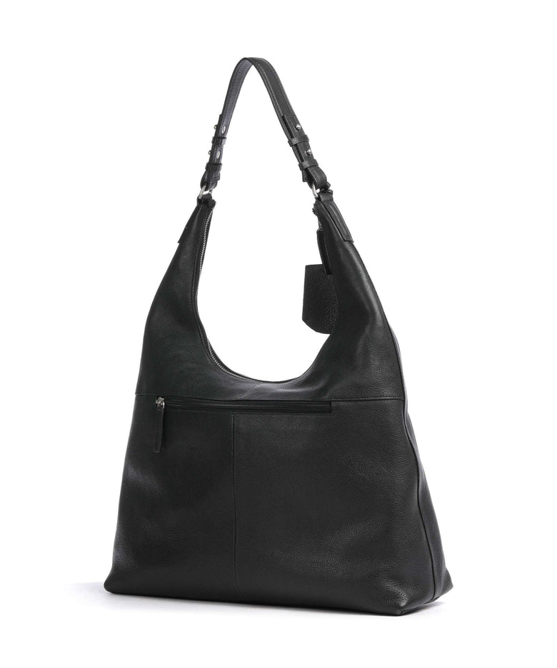 Burkely Soft Skylar Hobo bag beach black