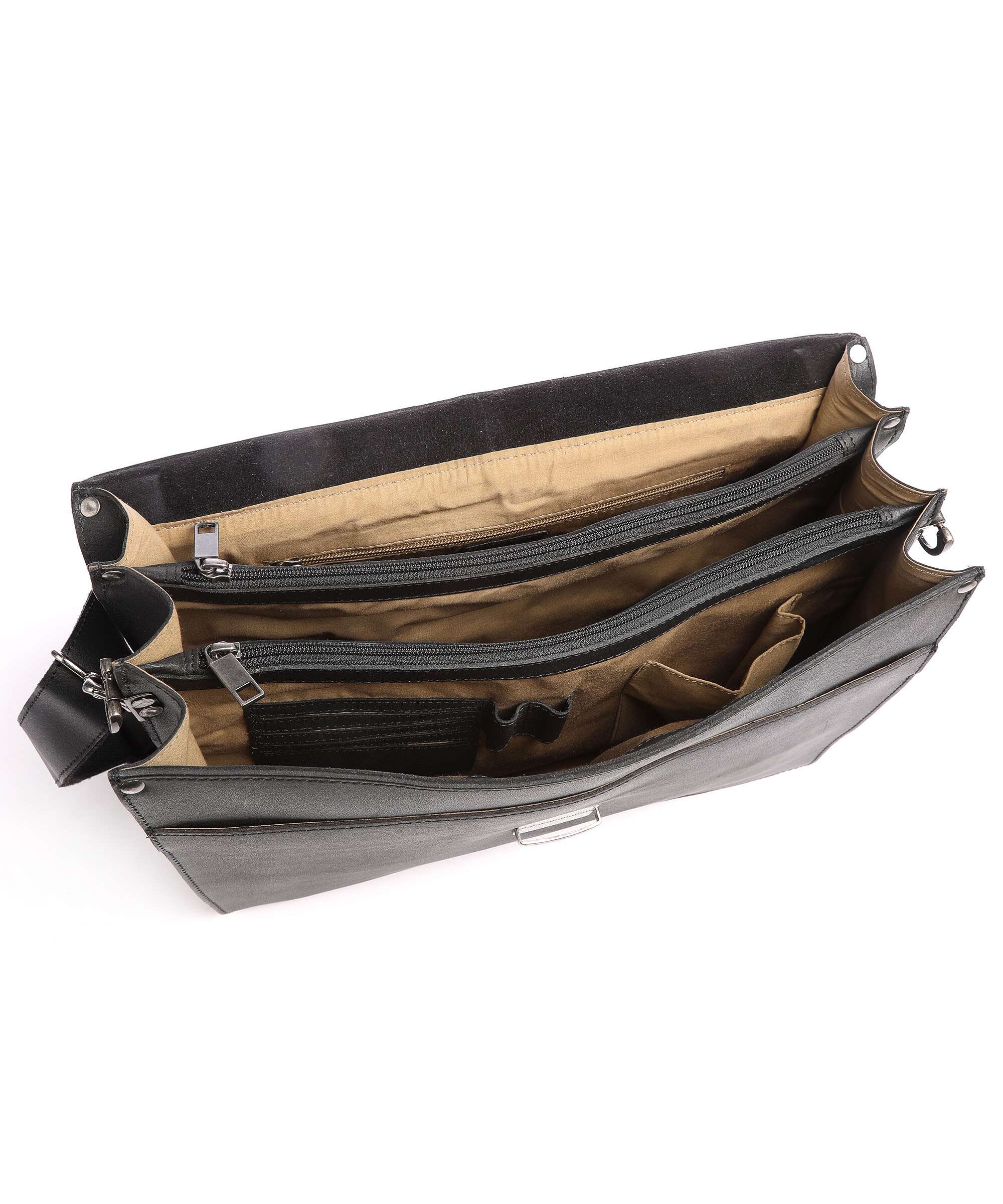 Burkely Vintage Dean Briefcase black