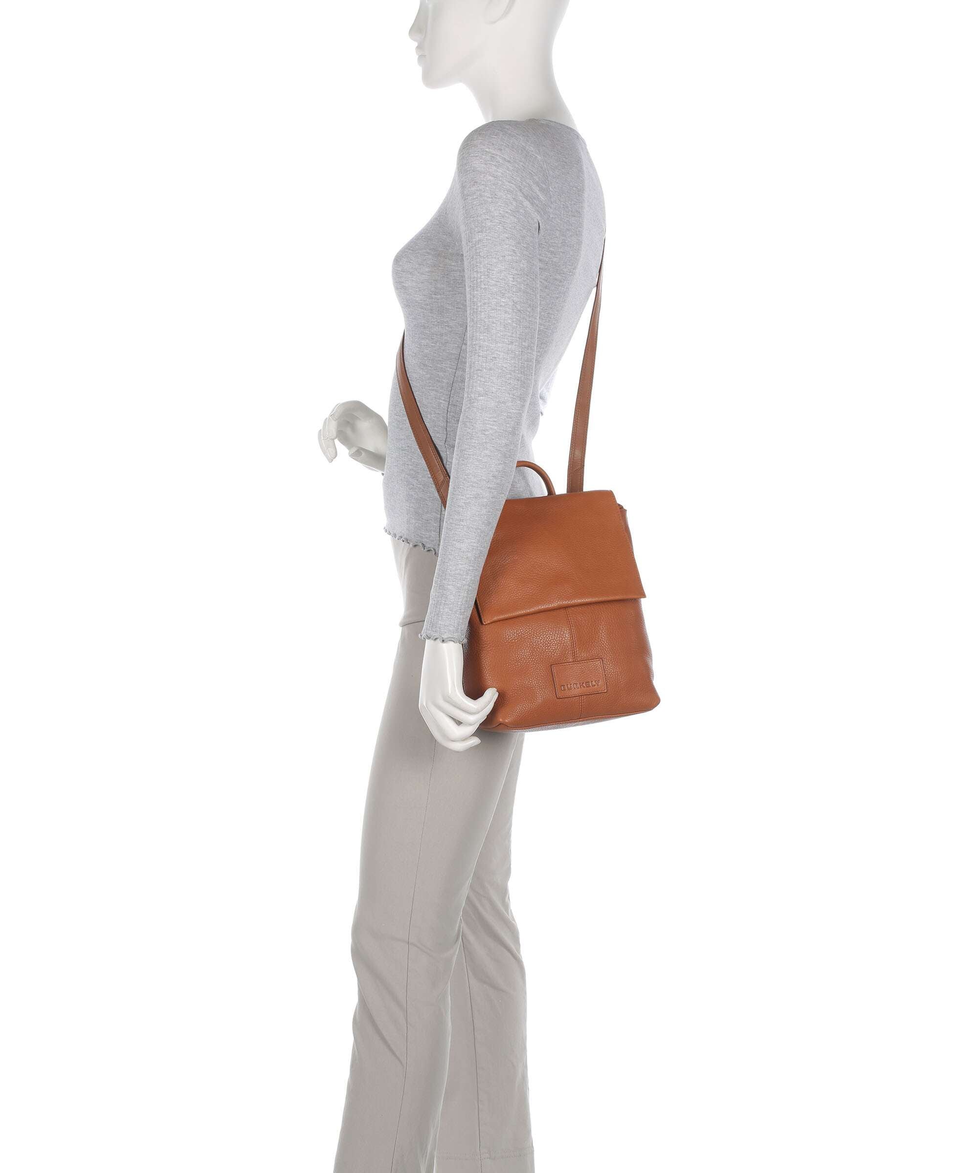 Burkely Soft Skylar Backpack bag cozy cognac