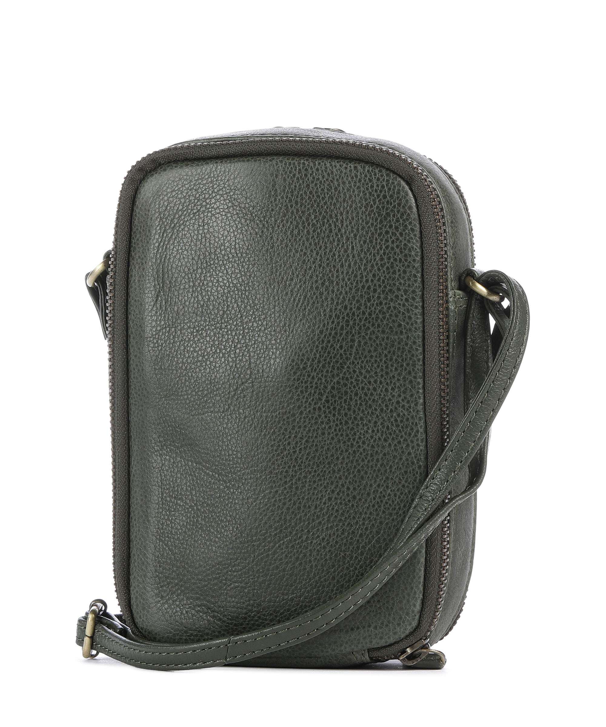 Burkely Natural Norah Phone bag grass green