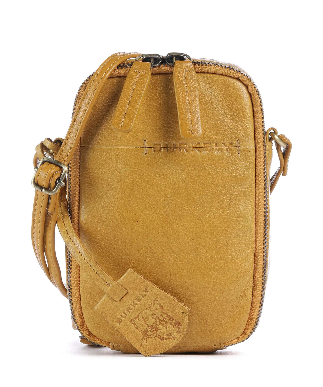 Burkely Natural Norah Phone bag yolk yellow
