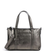 Burkely Creased Crystal Handbag gunmetal